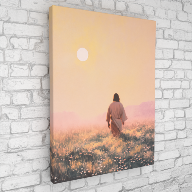 The Savior in the Garden Wind