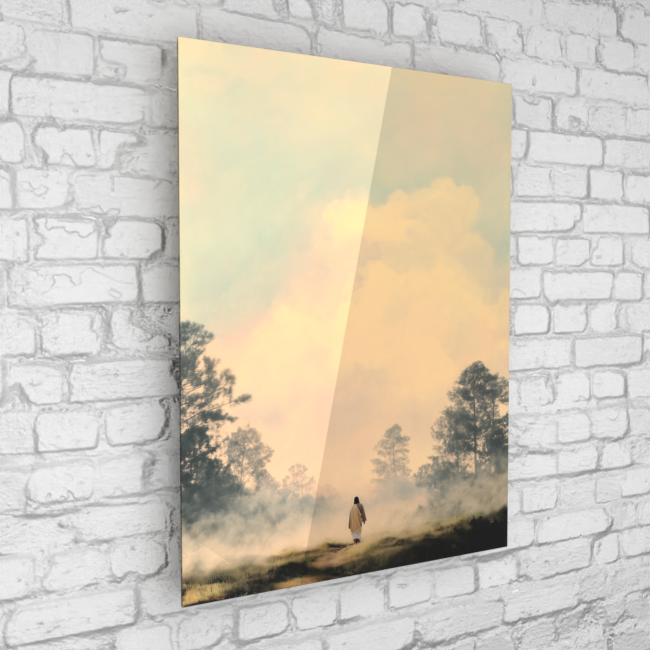 He Stands Among the Cloud-Lit Hills