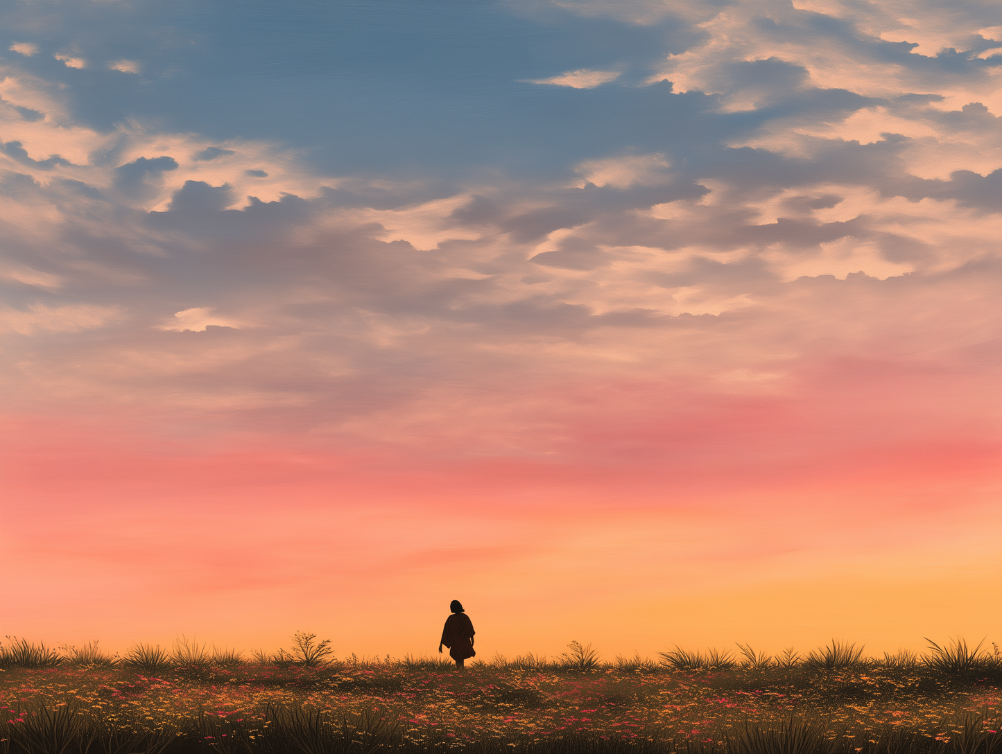 The Stillness of the Garden Hour