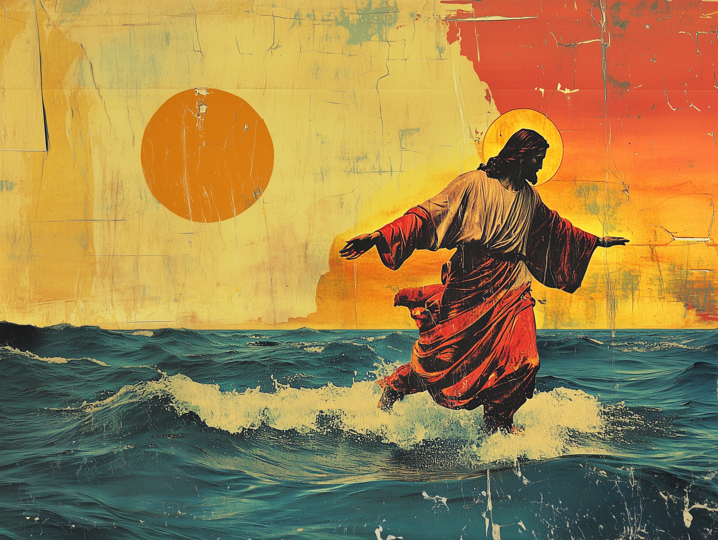 Sunrise Through the Savior
