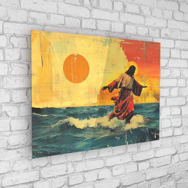 Sunrise Through the Savior