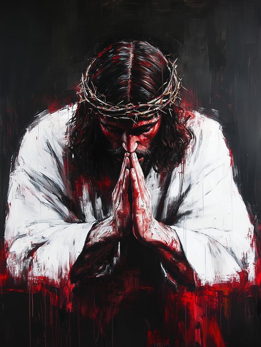 In the Garden He Prayed