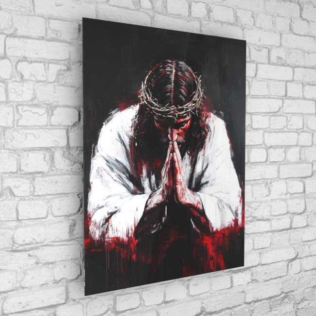 In the Garden He Prayed