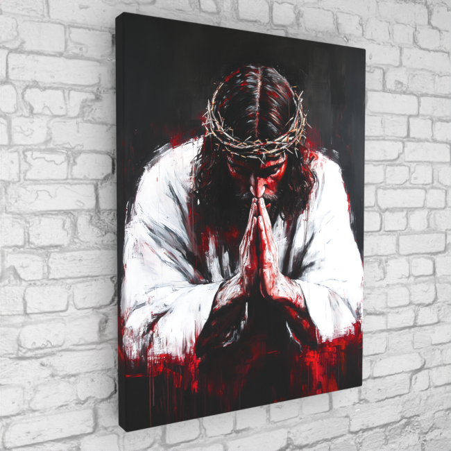 In the Garden He Prayed