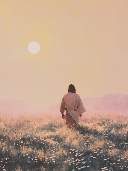 The Savior in the Garden Wind