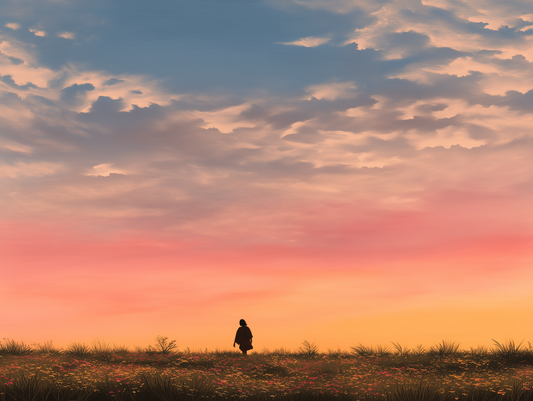 The Stillness of the Garden Hour
