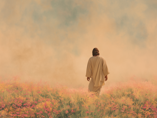 Through the Dust and Daisies, He Leads
