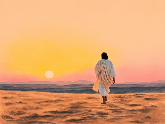 Sunlit Path of the Savior
