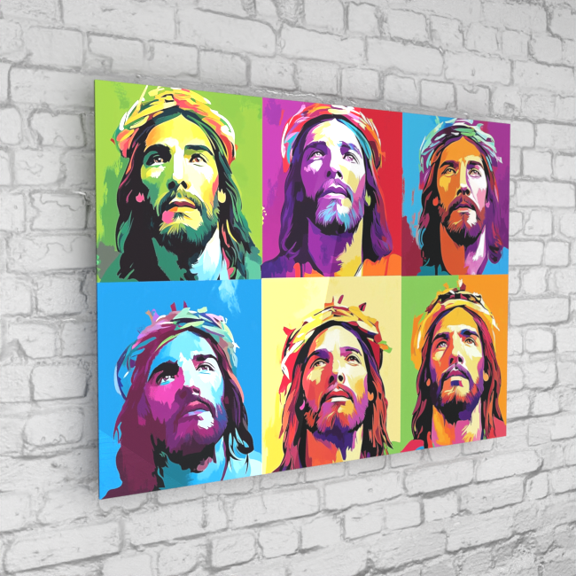 Jesus in Technicolor