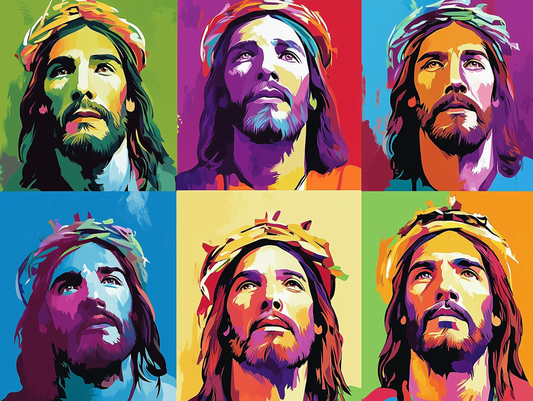 Jesus in Technicolor